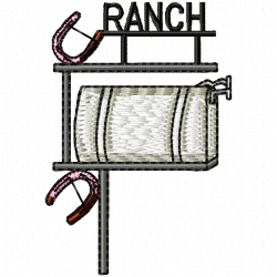 Mailbox Embroidery Design 11